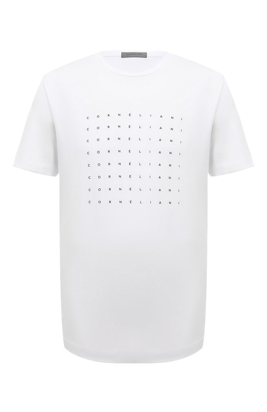 фото Хлопковая футболка corneliani