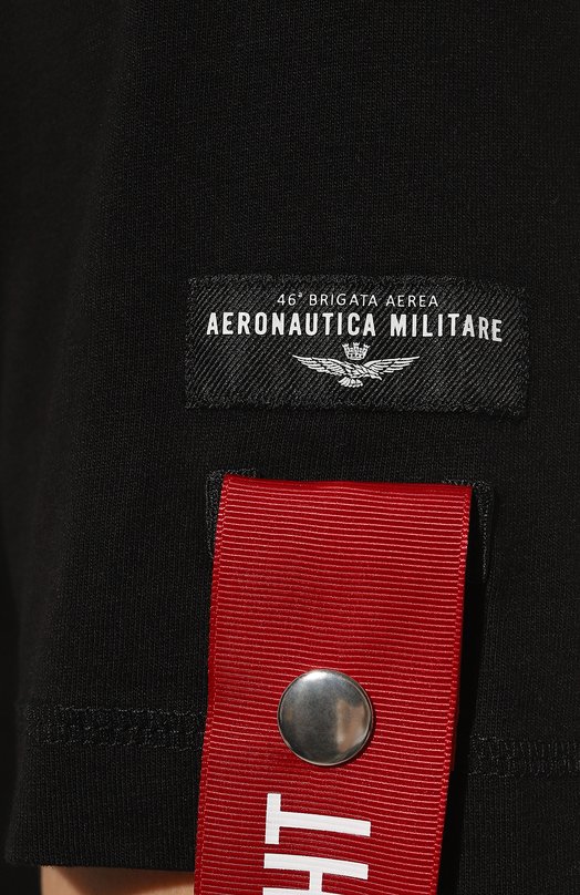 фото Хлопковая футболка aeronautica militare