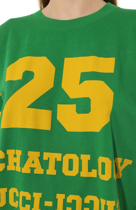 фото Хлопковая футболка gucci