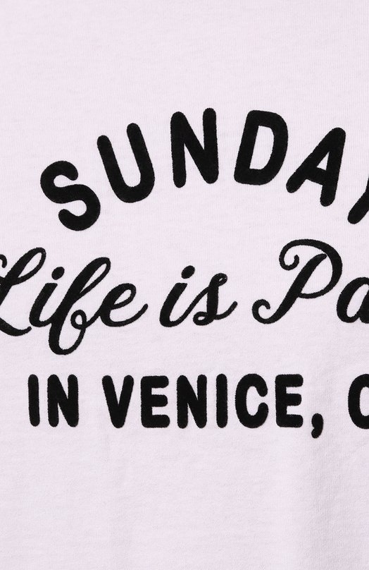 фото Хлопковая футболка palm angels