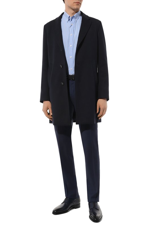 фото Пальто из хлопка и вискозы boss