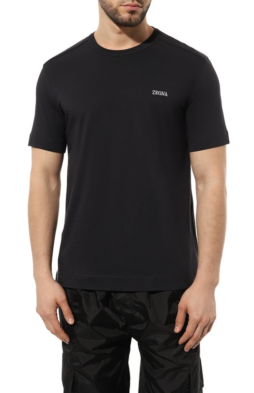 фото Хлопковая футболка ermenegildo zegna