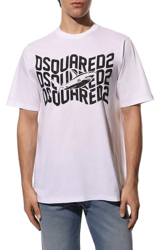 фото Хлопковая футболка dsquared2