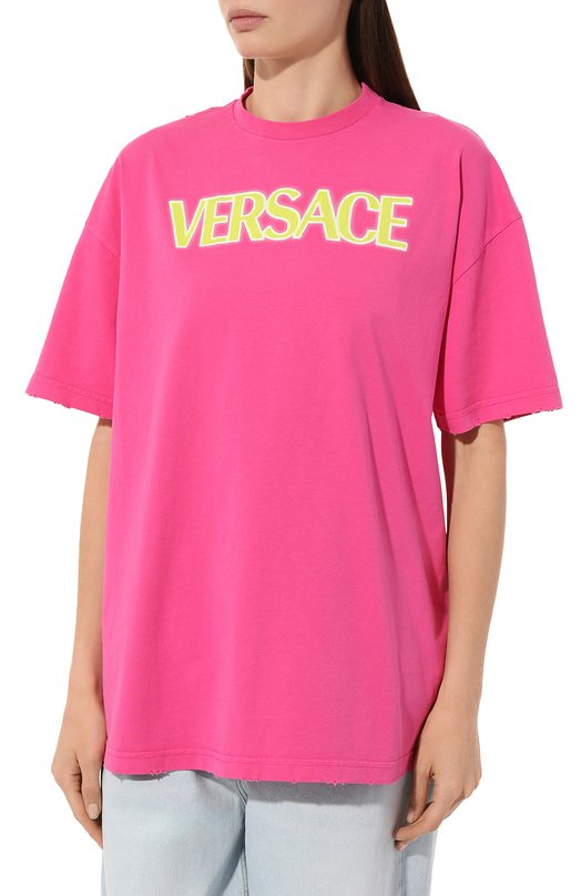 фото Хлопковая футболка versace