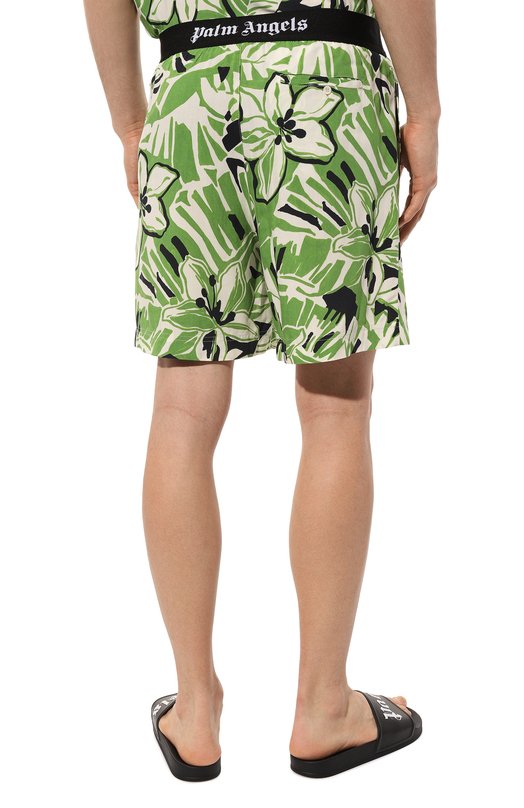 фото Шорты из вискозы palm angels