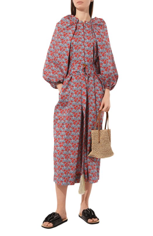 фото Хлопковое платье nackiye