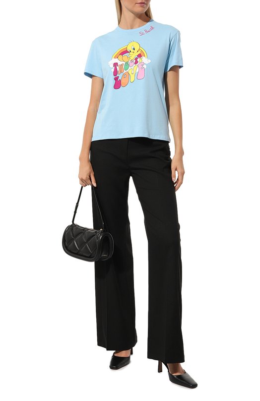 фото Хлопковая футболка mc2 saint barth x looney tunes mc2 saint barth