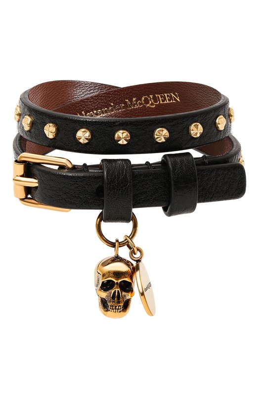 фото Кожаный браслет alexander mcqueen