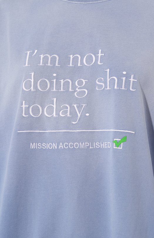 фото Хлопковая футболка vetements