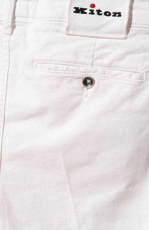 фото Хлопковые брюки kiton