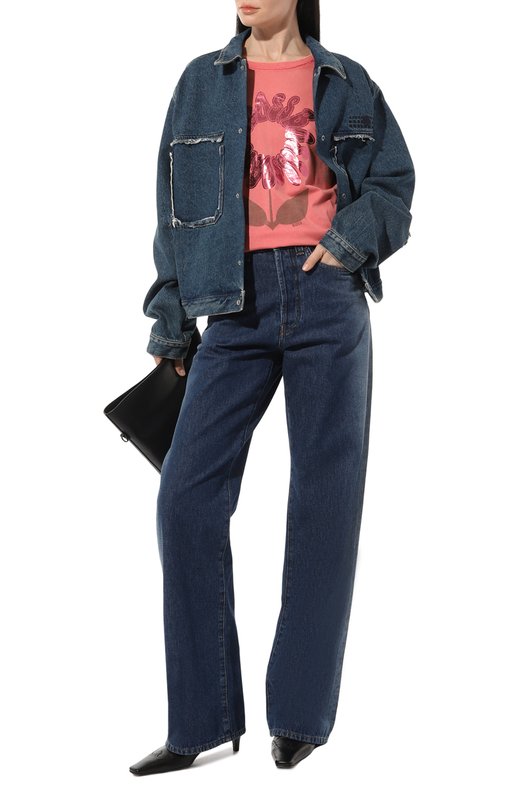 фото Хлопковая футболка boss