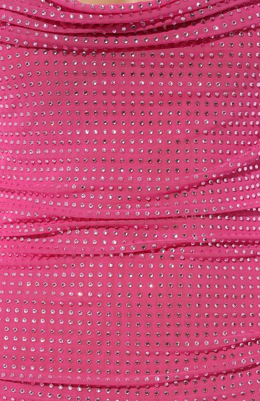 фото Платье с отделкой стразами self-portrait