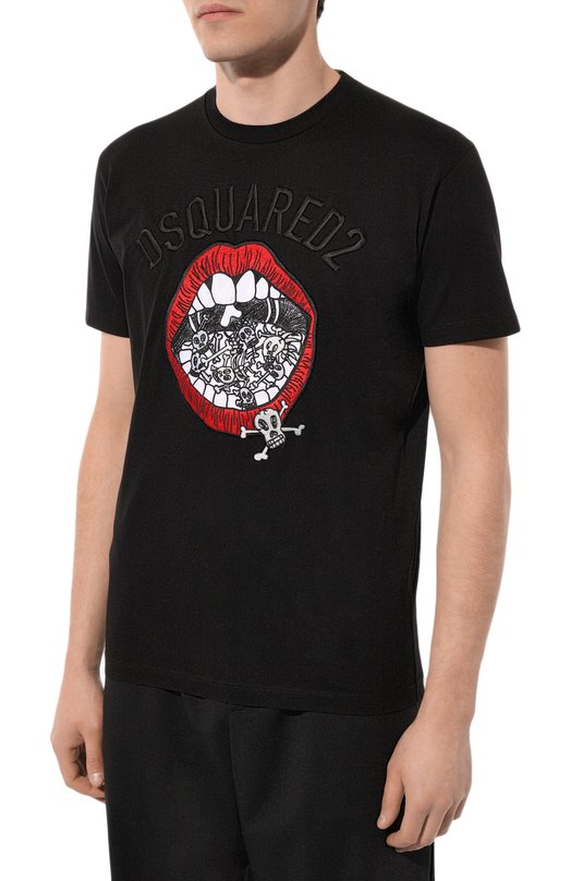 фото Хлопковая футболка dsquared2