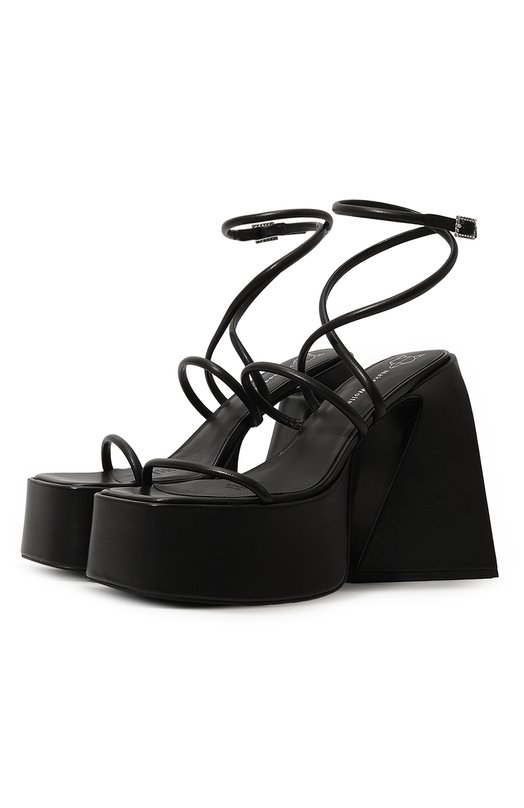 фото Кожаные босоножки angel naked wolfe