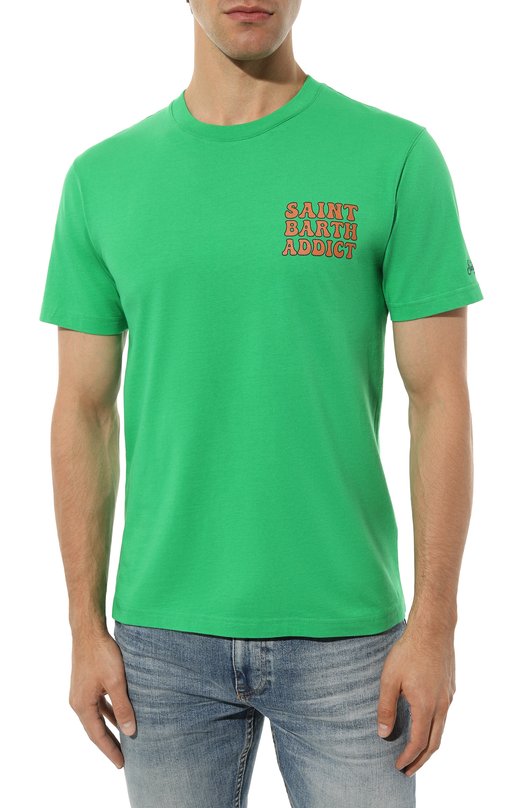 фото Хлопковая футболка mc2 saint barth