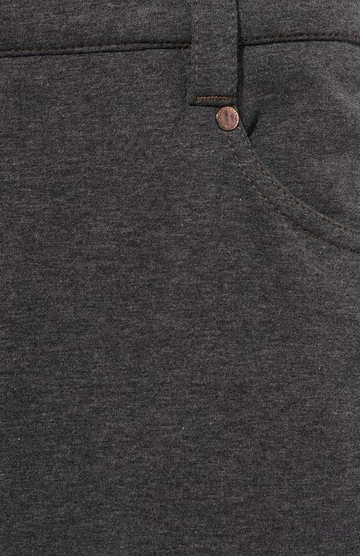 фото Хлопковые брюки brunello cucinelli