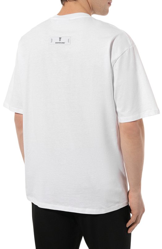 фото Хлопковая футболка diego venturino