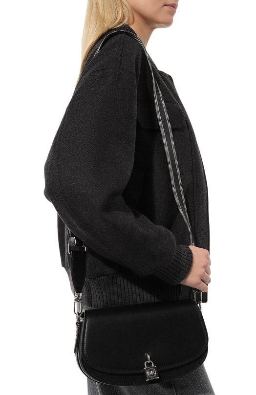 фото Кожаная сумка mila medium michael michael kors