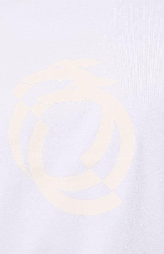 фото Хлопковая футболка trussardi