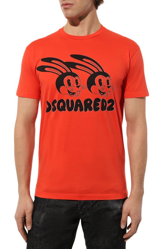 фото Хлопковая футболка dsquared2