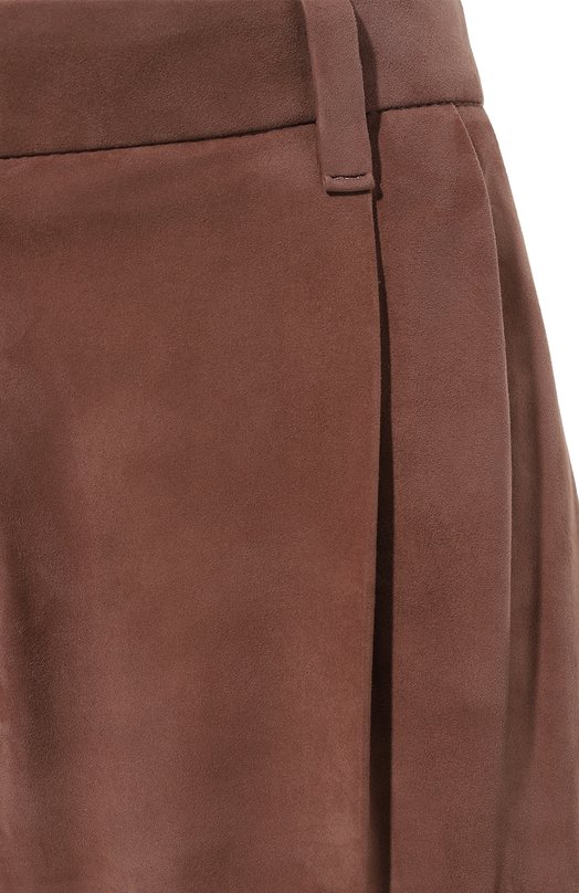 фото Замшевые брюки brunello cucinelli
