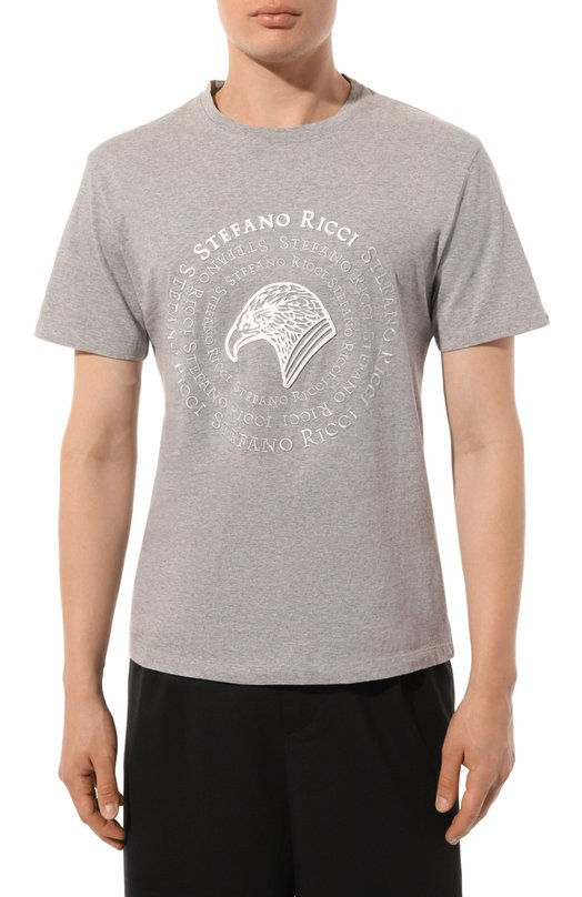фото Хлопковая футболка stefano ricci