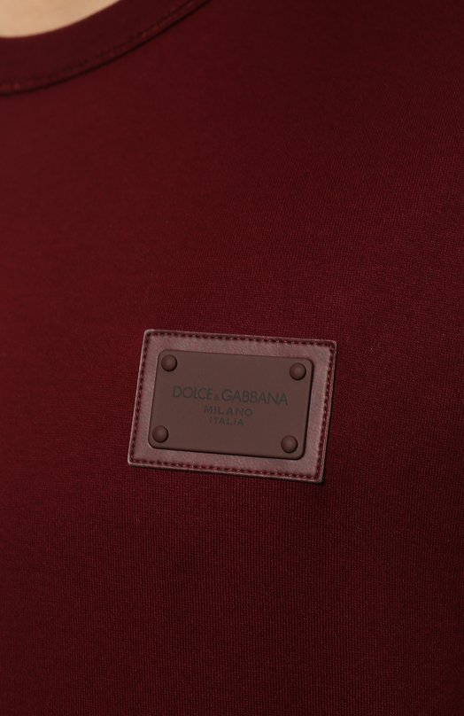 фото Хлопковая футболка dolce & gabbana