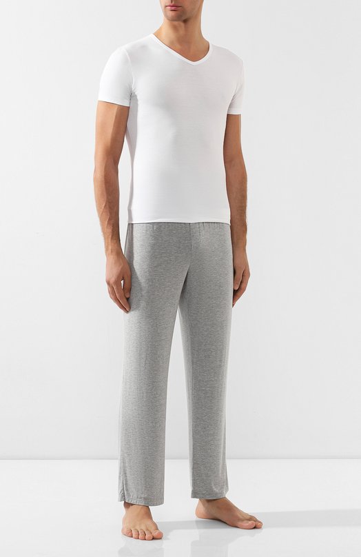 фото Футболка из хлопка и вискозы zimmerli