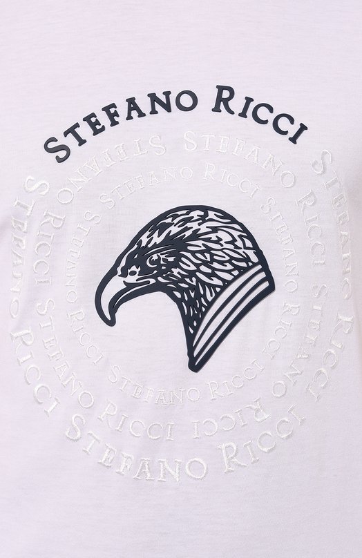 фото Хлопковая футболка stefano ricci