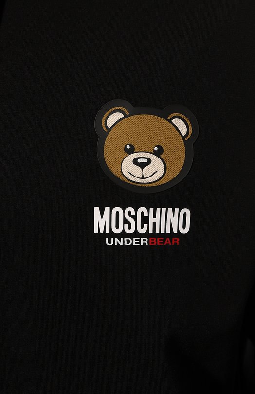 фото Хлопковое худи moschino