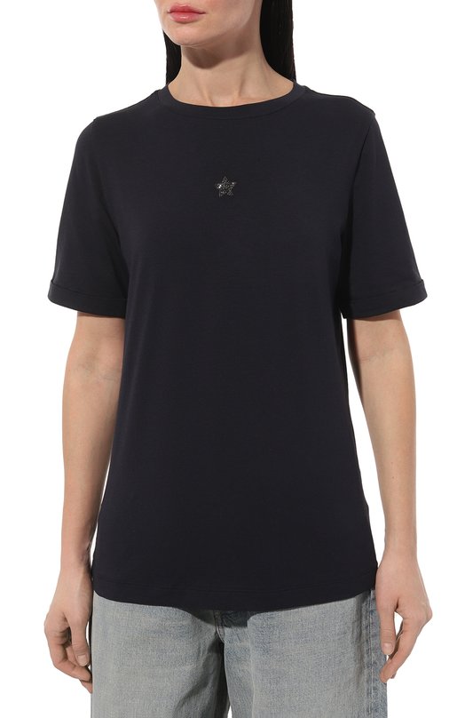 фото Хлопковая футболка lorena antoniazzi