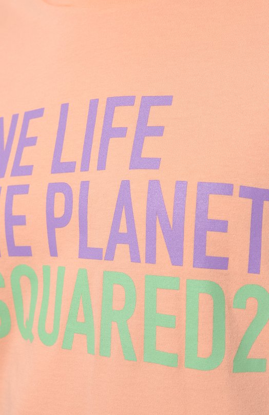 фото Хлопковая футболка dsquared2