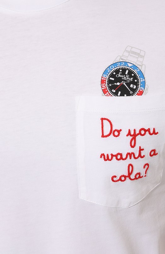 фото Хлопковая футболка mc2 saint barth