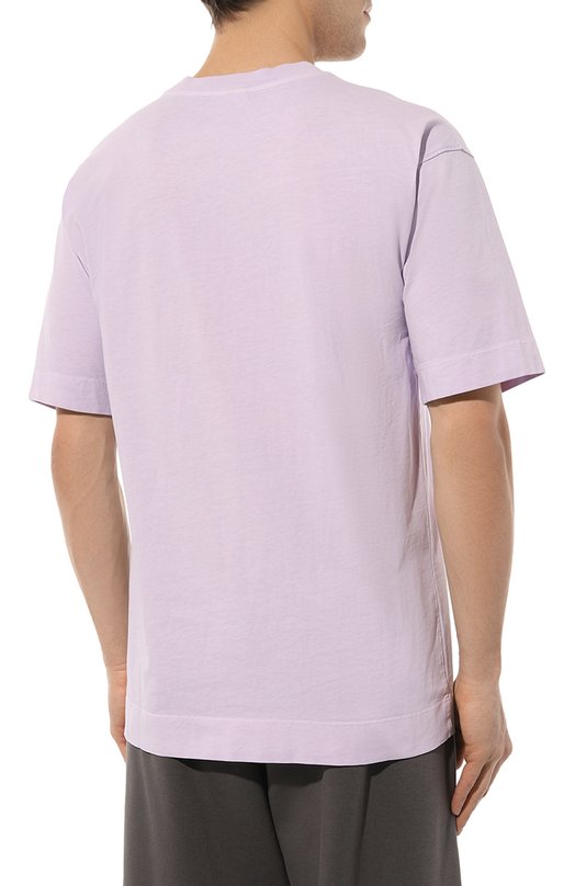 фото Хлопковая футболка dries van noten