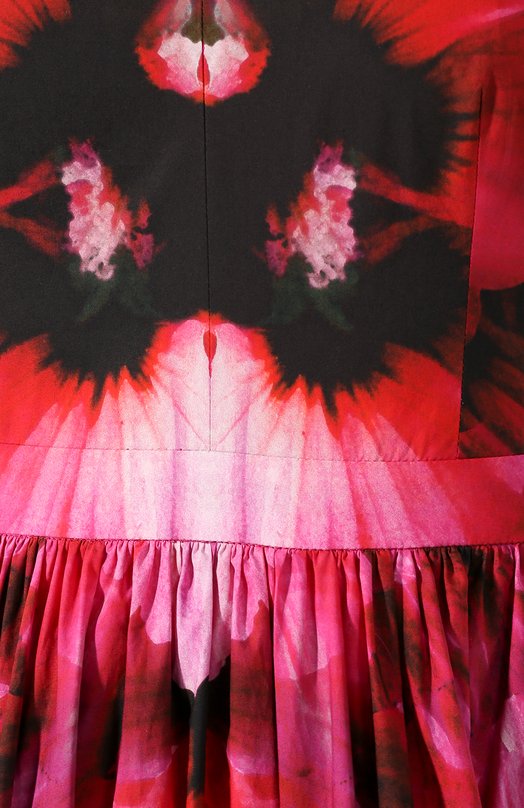 фото Платье-миди alexander mcqueen