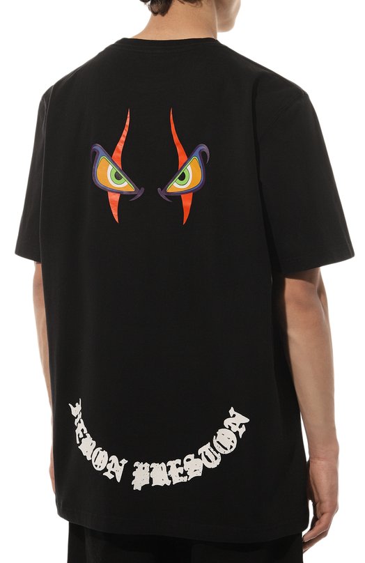 фото Хлопковая футболка heron preston