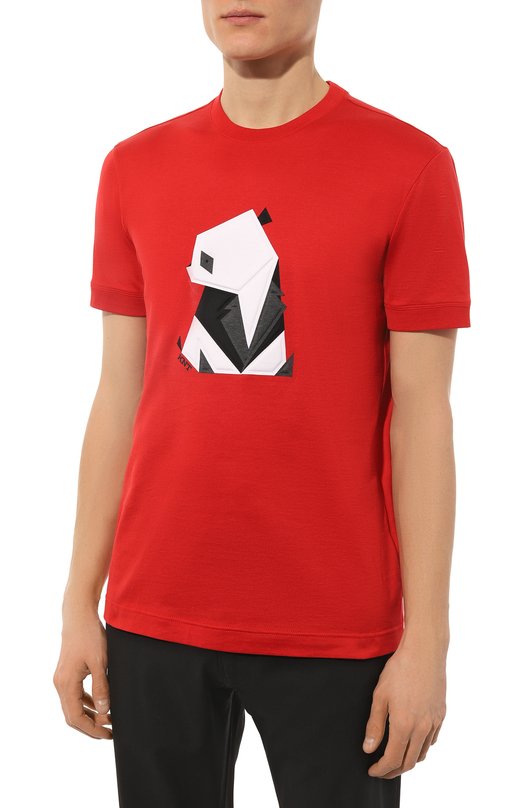 фото Хлопковая футболка knt