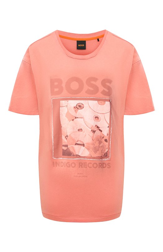 фото Хлопковая футболка boss