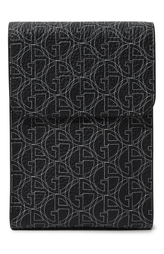 фото Кожаный чехол для телефона giorgio armani