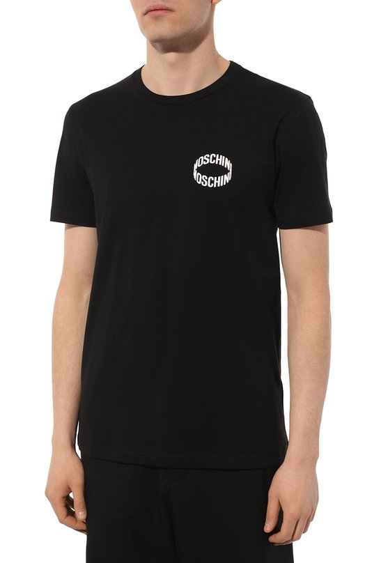 фото Хлопковая футболка moschino