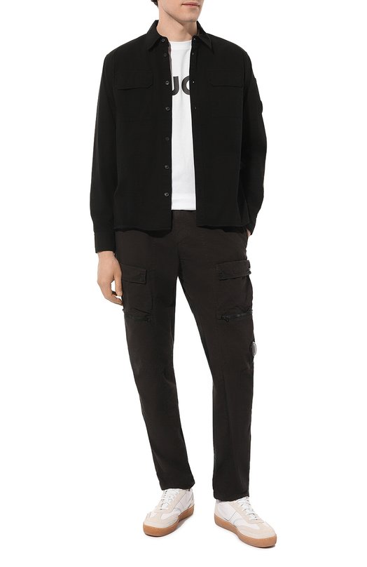 фото Хлопковая футболка hugo