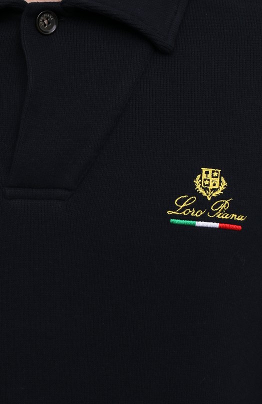 фото Хлопковое поло loro piana
