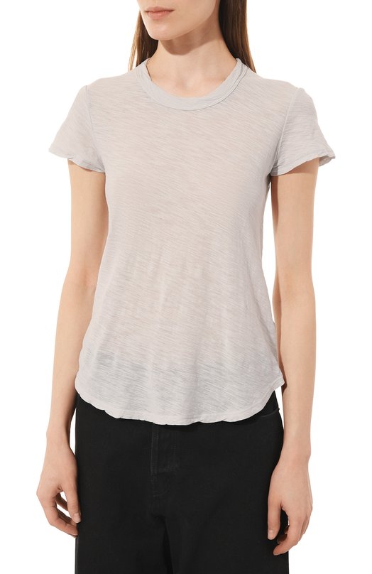 фото Хлопковая футболка james perse