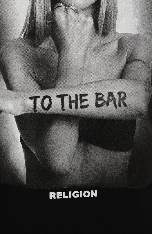 фото Хлопковая футболка religion