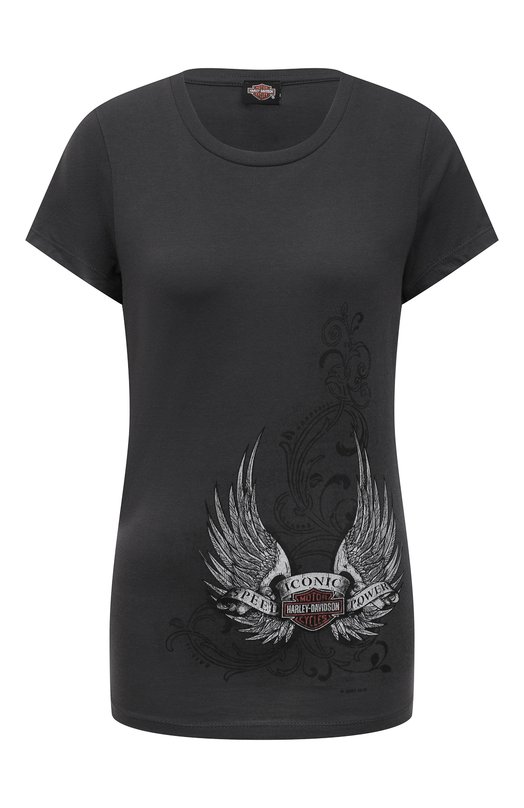 фото Хлопковая футболка harley-davidson