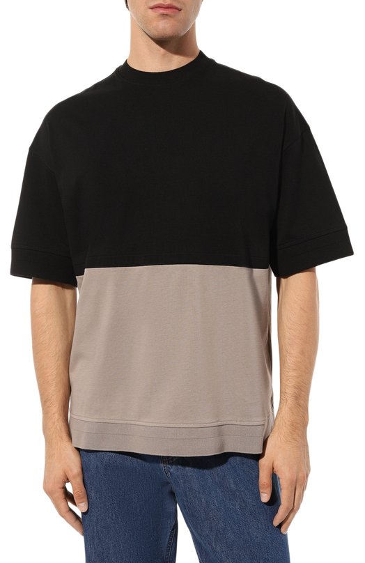 фото Хлопковая футболка emporio armani