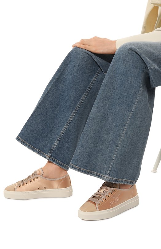 фото Комбинированные кеды santoni