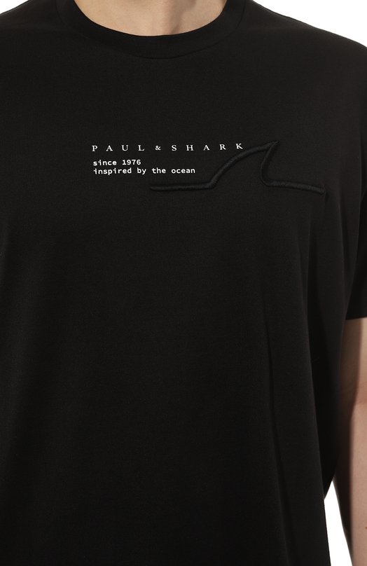 фото Хлопковая футболка paul&shark