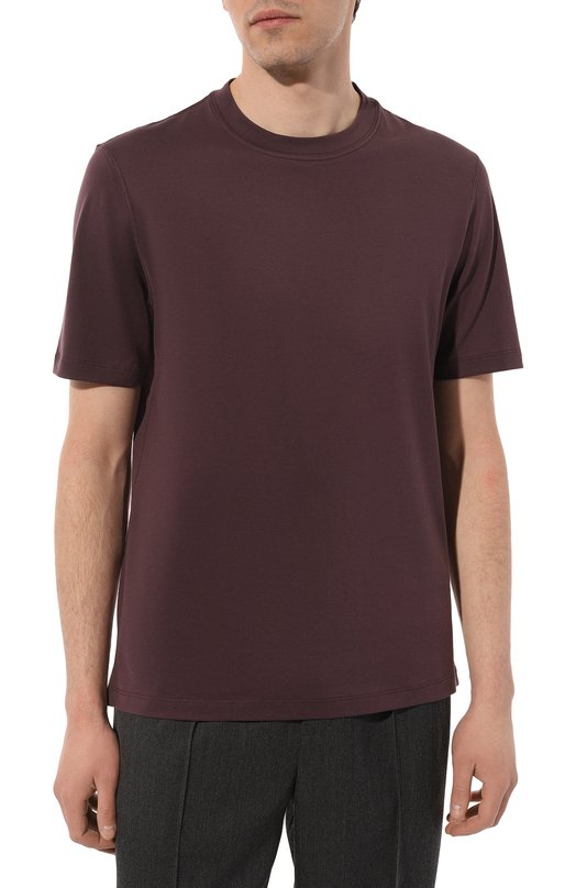 фото Хлопковая футболка brunello cucinelli