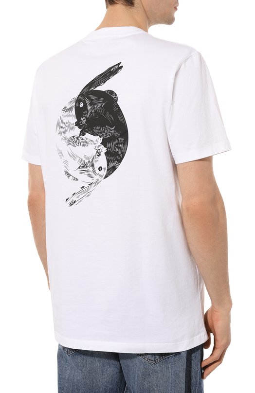 фото Хлопковая футболка maharishi